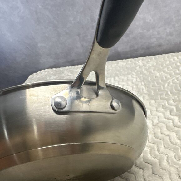 David Burke Restaurateur 10 In Pro Heavy Stainless Steel Skillet Frying Pan New - Picture 5 of 7